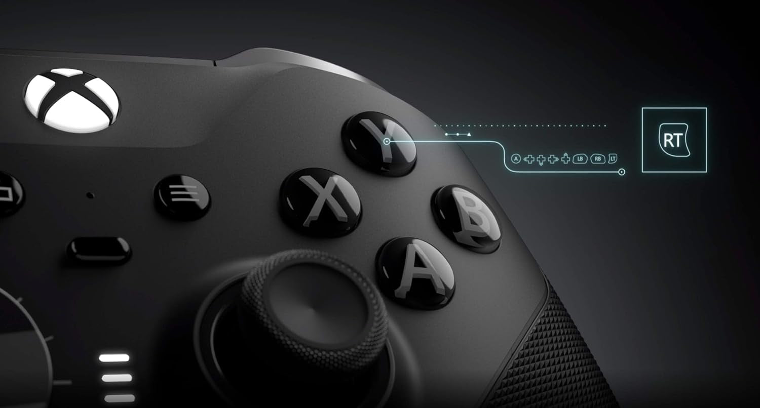 Elite Series 2 Controller Modded - Custom Pro Rapid Fire Mod - for Xbox One Series X S Wireless & Wired PC Gaming